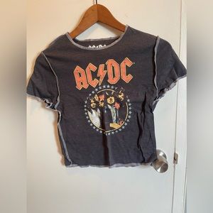 ACDC Crop Top.